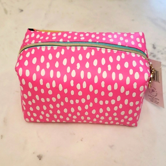 Bundle - Toucan Luggage Tag, Toucan Makeup Bag, and Grapefruit Coin Purse - Picture 4 of 5